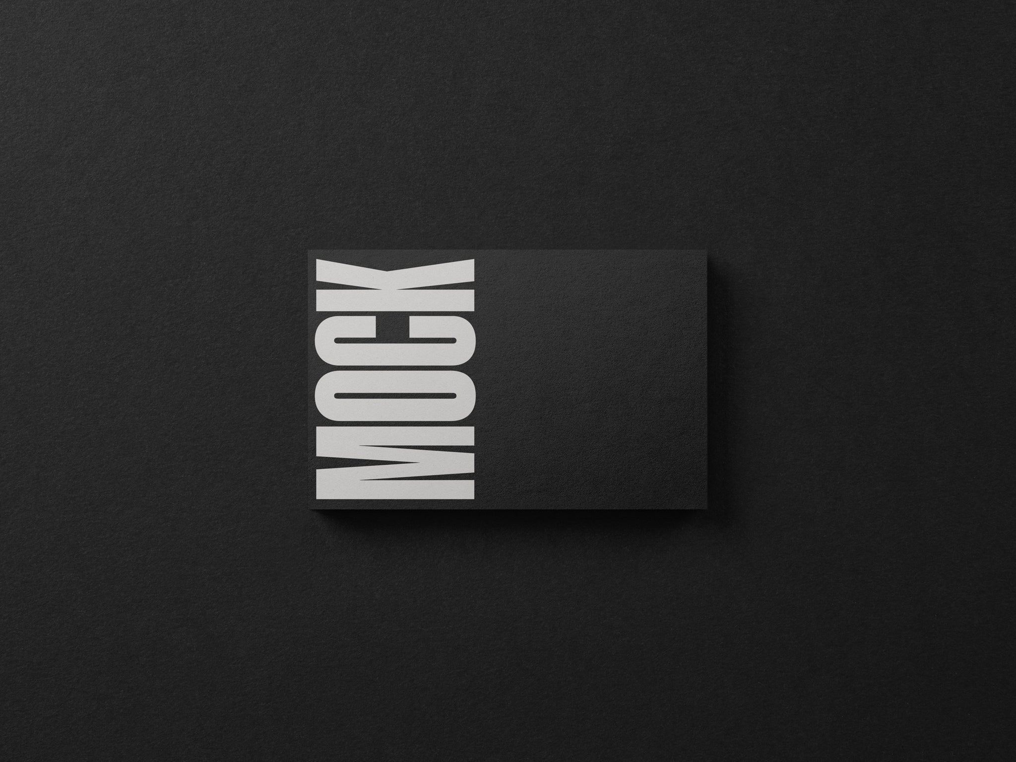 Branding Mockup Bundle 'Noir' - 6 Stationery Mockups