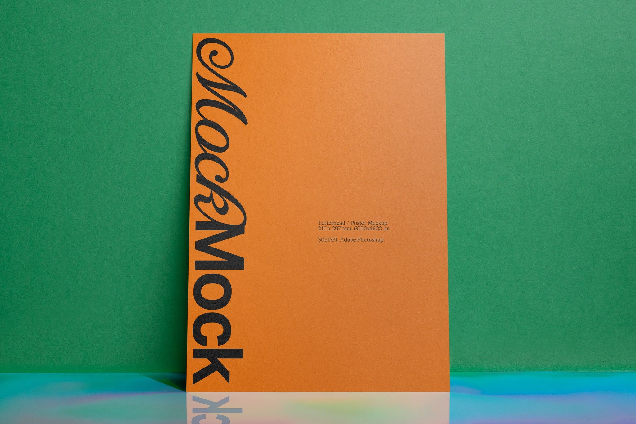 Poster Mockup / A4 Letterhead Mockup