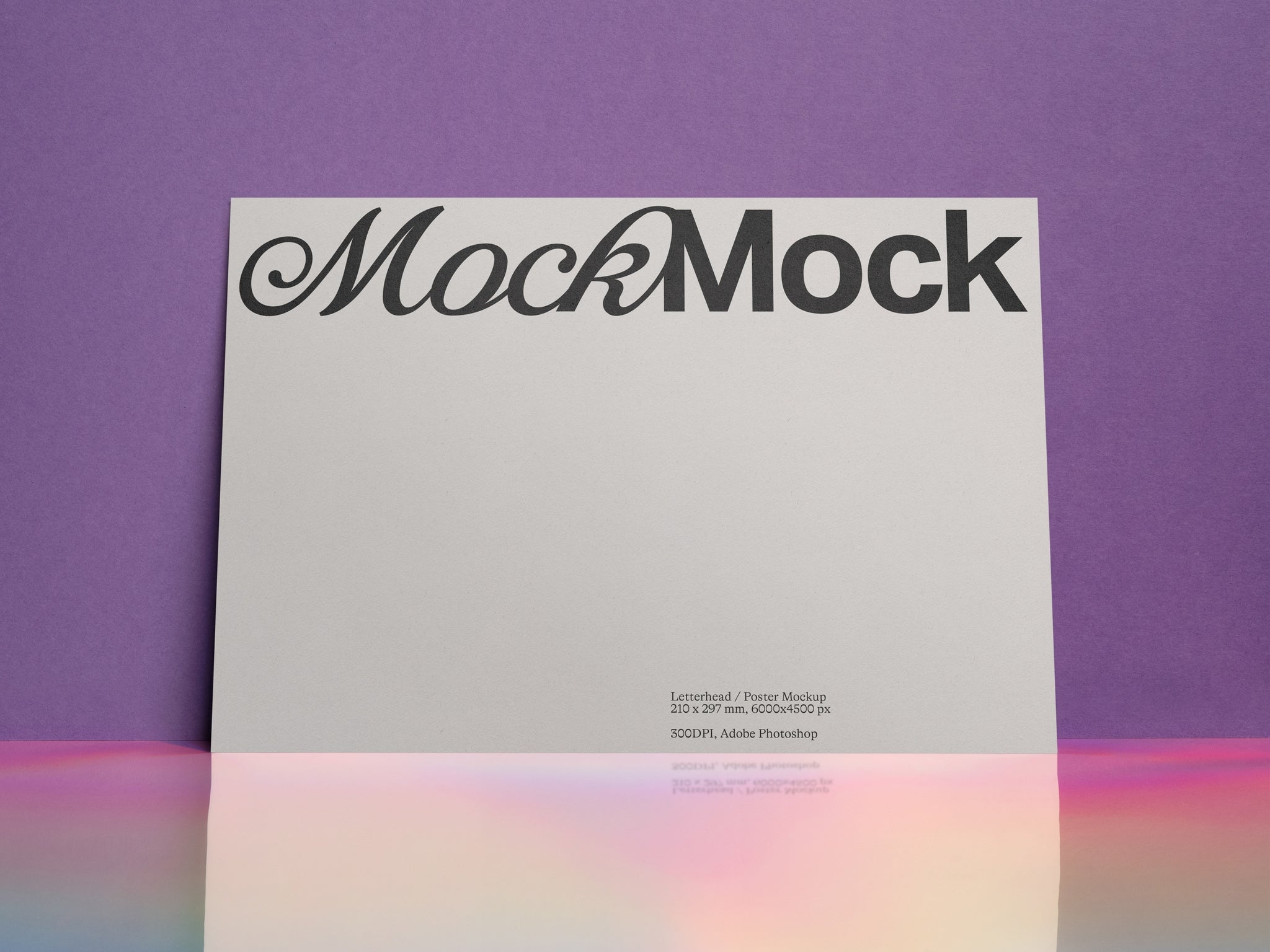 Branding Mockup Bundle 'Iridescence' - 6 Stationery Mockups